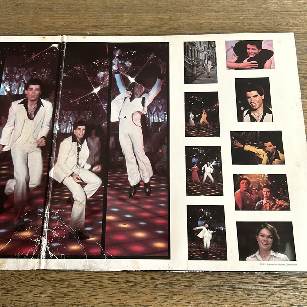 Original 1977 Saturday Night Fever Movie Soundtrack Vinyl - Picture 3 of 13